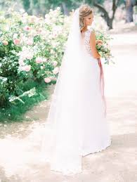 Sunny Diy Malibu Wedding At Brookview Ranch Malibu Wedding Gorgeous Wedding Dress Long Veil Wedding