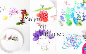 Maybe you would like to learn more about one of these? 6 Ideen Zum Malen Mit Blumen Video Mama Kreativ