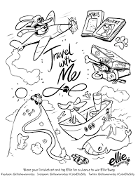 Woo Eee Nothing Like Travel Adventures To Make Me Happy Some Of My Best Ones Are On My Pawsome Travel Color Coloring Pages Free Coloring Pages Coloring Books