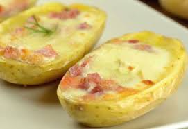 Pommes De Terre Farcies Aux Lardons Ww Plat Et Recette Pommes De Terre Farcies Recettes De Cuisine Pomme De Terre Lardon