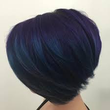 20 Dark Blue Hairstyles That Will Brighten Up Your Look Short Blue Hair Hair Styles Blue Hair