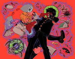 Au Where Mezato And Ritsu Are Horrible Best Friends Acquaintances That Justify Terrorizing Their Classmates With The Supernatural As Character Art Cute Art Art