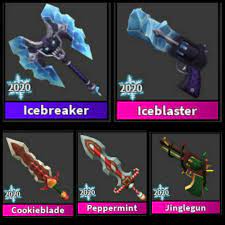 Values of murder mystery 2. Mm2 2020 Christmas Gun Knife Godly Ancient Murder Mystery 2 Roblox Video Gaming Gaming Accessories Game Gift Cards Accounts On Carousell
