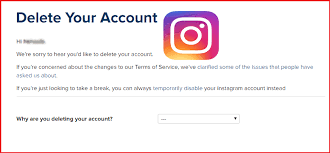 On the right side next to your profile picture, click on edit profile button. How To Delete Your Instagram Account Permanently Royal Youth