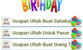 Baarakallahu laka wa baarakaa alaika wa jamaa bainakumaa fii khoir. Gambar Ucapan Selamat Ulang Tahun Bahasa Bali