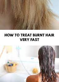 How To Treat Burnt Hair Very Fast Burnt Hair Hair Care Oil Natural Hair Conditioner