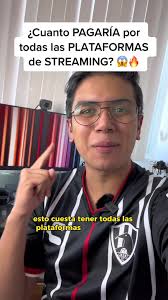 Costo total de plataformas de streaming en México