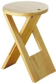 Rubberwood Wooden Folding Kitchen Breakfast Bar Pub Footstools Stools Stool Wooden Stools Furniture Finishes