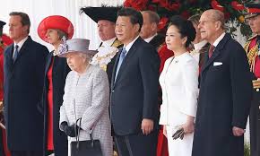 UK rolls out red carpet for China's Xi ...