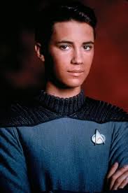 Wesley Crusher is 7 months older than Captain Pike.