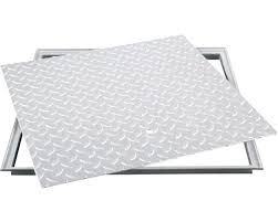 Schachtabdeckung 610x810 Mm Stahl Verzinkt Bei Hornbach Kaufen