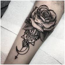 Blue rose tattoo design on ankle. Rose Tattoo The Most Beautiful Rose Tattoo Patterns
