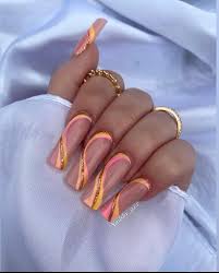 Minty green nail lacquers will be all the rage in the summer of 2021. 30 Summer Swirl Nails You Need To Try Prada Pearls