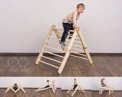 Modificabile Pikler Triangolo Mopitri Scalata Per Etsy Pikler Triangle Baby Toys Diy Diy Baby Stuff