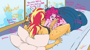 Sunset & Pinkies Vacation Porn Comics [pleasure castle | fakery way]  (Equestria Girls,My Little Pony Friendship is Magic) Rule 34 Comics –  R34Porn