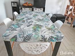 Table covers are one of the most useful items in any household, and they bring a stylish touch to your space. Fitted Table Cover The Easy Diy Ohoh Deco