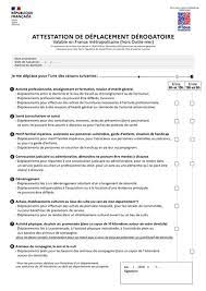 Cette nouvelle attestation ressemble à s'y méprendre à la précédente. Attestation De Deplacement Derogatoire Nouvelle Version Quand Peut On Depasser Les 10km