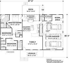 Contact us to schedule a tour or submit an application! Ranch House Plan With 3 Bedrooms And 2 5 Baths Plan 1220
