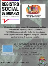 Consulta si estas inscrito para ser beneficiario de las ayudas como el bono de contingencia Registro Social De Hogares