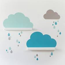 Cloud Wall Stickers Cloud Shelf Cloud Stickers Cloud Etsy Wall Stickers Clouds Kids Room Design Wall Stickers