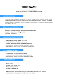 This works for a new teacher resume as well as experienced teacher resume. Sample Resume For Teachers Without Experience 1 Volunteering Teachers