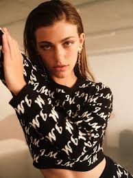 Black & White Knitted Top