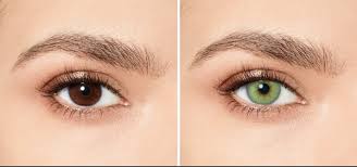 Both color contacts for dark eyes as well as colored contacts for there are two different types of hazel eyes: Before After Dark Brown Eyes