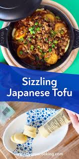 Sizzling Japanese Tofu Southeast Asian Recipes Recipe In 2020 Asian Recipes Tofu Sizzling Recipe