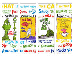 Free Dr Seuss Bookmarks For March 1 Seuss Free Printables School Bookmarks Classroom Fun