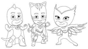 Dibujos Para Colorear Pj Mask