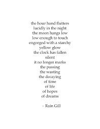 Poem By Rain Gill Poetry Collection Words Poems