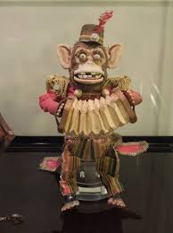 Antique Monkey Toy Prop The Conjuring Creepy Toys Circus Toy Jolly Chimp