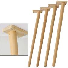 I spent some time looking on instructables for ideas and found a picture of f… Wooden Table Legs 20 30 Furniture Legs For Dining Table Coffee Table Tea Table Computer Desk Taper Round Leg Set Of 4 Amazon Co Uk Kitchen Home
