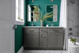 Cooler light gray colors can also work. Espresso Bathroom Vanities And Cabinets Hgtv