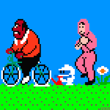 Little Mac In Training I M Seeing Colin In Pink Velour Tracksuit Cool Animations Nerd Art Pixel Art