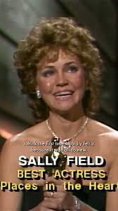 40 years later, and yes, Sally—we still like you. We really like you., On  this day (March 25th, 1985), Sally Field gave us a speech for the ages when  she accepted the Best Actress Oscar for her ...
