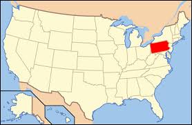 Image result for pennsylvania map