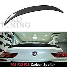 118 51us 25 Off F06 Carbon Fiber Spoiler For Bmw 640i 650i Gran Coupe 6 Series Rear Trunk Spoilerwing Performance Style 2014 2015 2016 2017 2018 Trunk Wing C Bmw Carbon Fiber Spoiler Carbon Fiber