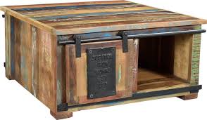 Shabby chic möbel vintage schrank kleiderschrank 85x180x40cm: Sit Couchtisch Jupiter Aus Recyceltem Altholz Mit Schiebeturen Shabby Chic Vintage Quadratisch Online Kaufen Otto