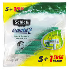 Gillette sensor 3 smooth shave disposable razor. Schick Exacta 2 Sensitive Disposable Razor 5 1 Pack Amcal