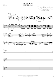 Human members of the solute carrier 1 (slc1) family of transporters take up excitatory neurotransmitters in the brain and amino acids in peripheral organs. Pharaon Gipsy Kings Sheet Music And Guitar Tablatures Playyournotes