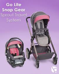 Baby Trend Go Lite Snap Gear Sprout Travel System Stardust Rose Travel System Baby Trend Full Size Stroller