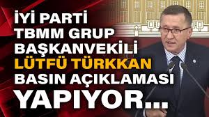 Lütfü türkkan 2011 tarihinde milletvekili adayı olmak için görevlerinden istifa etmiştir.24. Canli Iyi Parti Tbmm Grup Baskanvekili Lutfu Turkkan Basin Aciklamasi Yapiyor Halktv Youtube