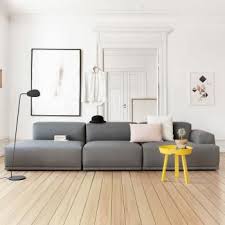 Muuto Connect Sofa 3 Sitzer Wohnzimmereinrichtung Wohnzimmer Einrichten Ideen Graues Sofa