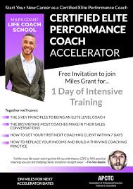Set up an email autoresponder on your blog to capture email addresses. Certified Elite Performance Coaching Home Facebook