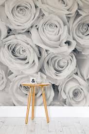 Rose Mist Wallpaper Mural Wallpaper Bedroom Feature Wall Mural Wallpaper Rose Wall