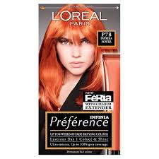 This product lasts longer by building up color molecules within the hair shaft. Preference Infinia P78 Paprika Power Orange Hair Dye Buy Online In Czech Republic At Czech Desertcart Com Productid 76473474