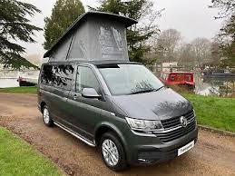 For Sale On Ebay 2020 20 Reg Vw Transporter T6 1 Highline 150dsg Auto New Campervan Conversion In 2020 Campervan Conversions Campervan Campers For Sale