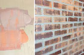 How to paint faux brick | hunker. How To Paint A Faux Brick Wall Gray House Studio