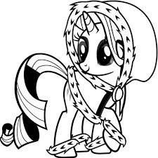 My Little Pony Little Rarity Coloring Pages My Little Pony Coloring Horse Coloring Pages My Little Pony Rarity